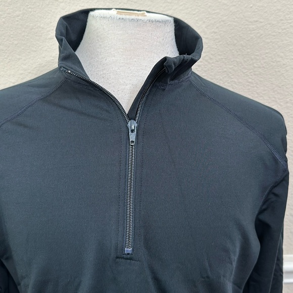 PolarMax 4.0 HEAVYWEIGHT ZIP MOCK - Dk Navy - Picture 5 of 15